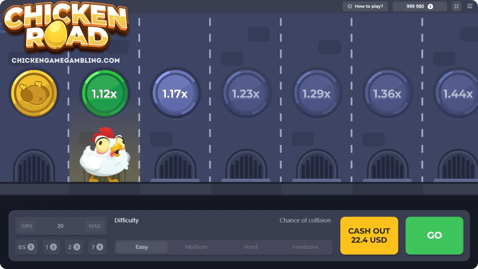 Écran de jeu unique